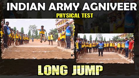 Indian Army Agniveer Physical Test Long Jump