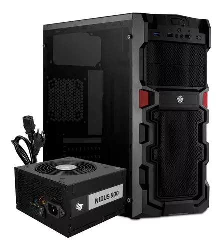 Kit Gabinete Tgt Stryker Fonte Nidus 500w MercadoLivre