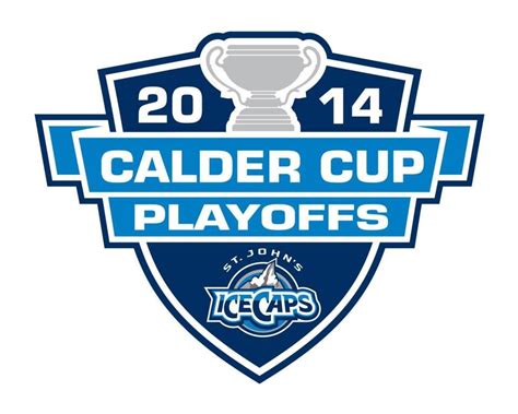 Ahl Calder Cup Playoffs Logo St Johns Icecaps 2014 Event Logo