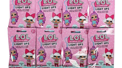 Lol Surprise Light Ups Blind Bags Unboxing Toy Review Youtube