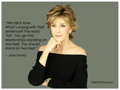 Famous quotes about 'Jane Fonda' - QuotationOf . COM