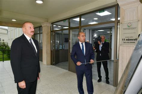 President Ilham Aliyev Attends Inauguration Of New Building Of