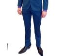 Ben Shermen Tailoring Mod Button Tonic Suit In Bright Blue