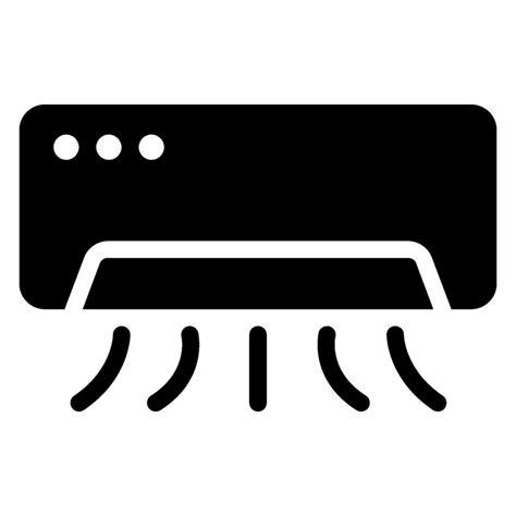 Air Conditioner Glyph Icon Vector Art At Vecteezy