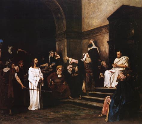 MunkÁcsy Mihály Christ Before Pilate Detail 1881 Oil On Canvas Déri