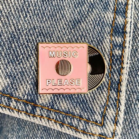 Music Enamel Pin Etsy