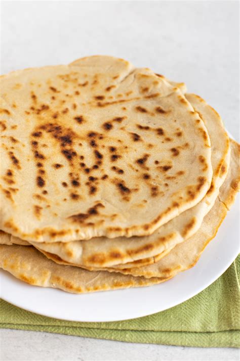 Easy Homemade Flatbreads Only 3 Ingredients