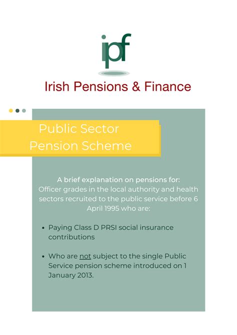 Superannuation Scheme Booklets Irish Pensions And Finance