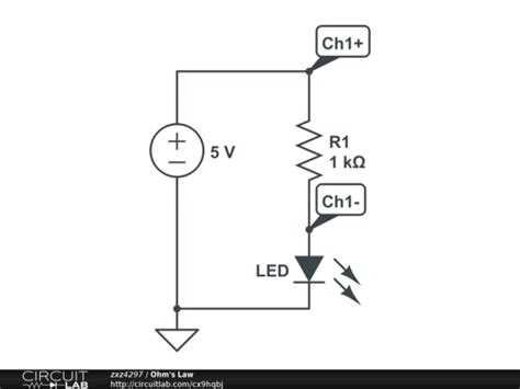 Ohm's Law - CircuitLab 