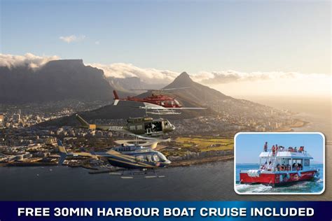 Waterfront Helicopter Tours Explore Cape Town By Air Today