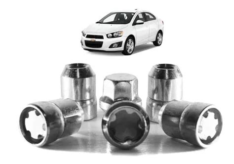 Tuercas Bulones De Seguridad Antirrobo P Chevrolet Sonic