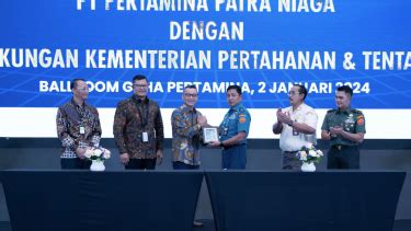 Pasok BBM Dan Pelumas Untuk Kemhan Dan TNI Pertamina Patra Niaga