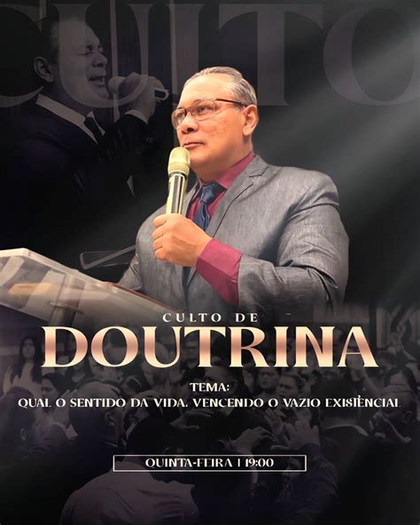 Doutrina Em Doutrina Ideias De Culto Modelo De Cartaz