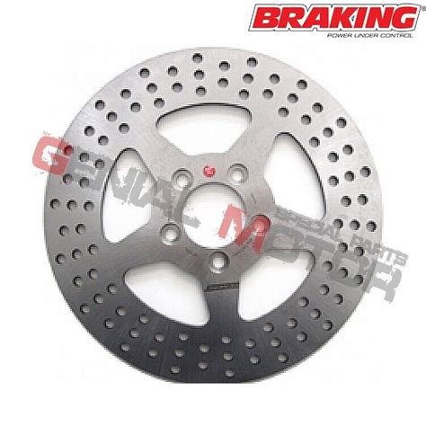 RF3504 Disco Freno Posteriore DX Braking R FIX Per HARLEY D ROAD KING