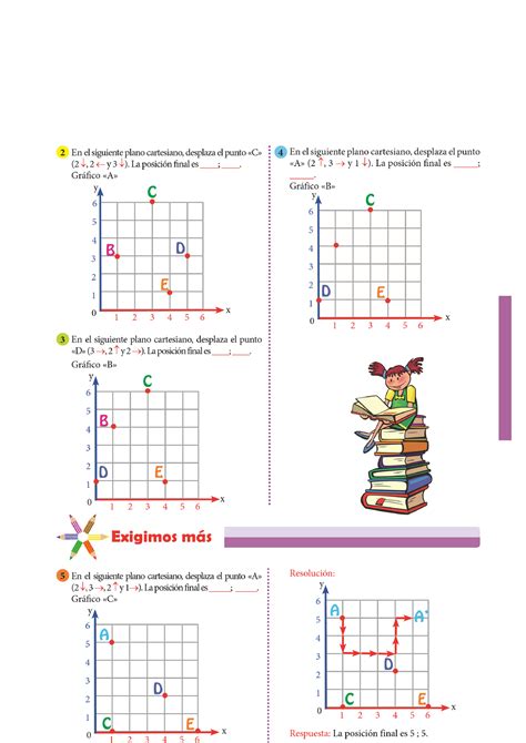 El Plano Cartesiano Para Tercero De Primaria El Plano Cartesiano Se