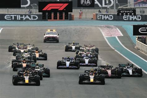 【写真】f1アブダビgpのスタートシーン：中日スポーツ・東京中日スポーツ