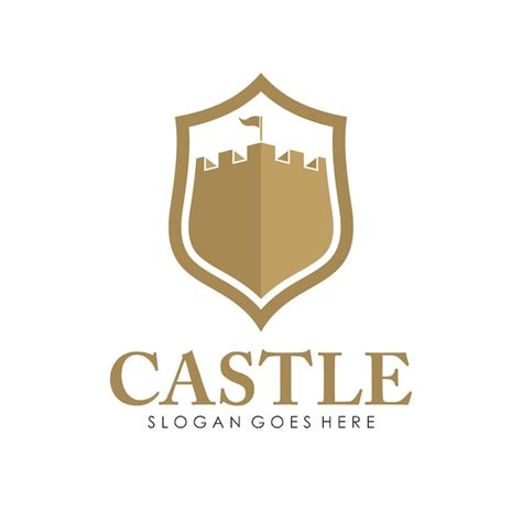 Castle Logo Icon And Illustration Design Template Premium Vector