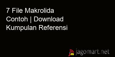 file makrolida contoh  kumpulan referensi