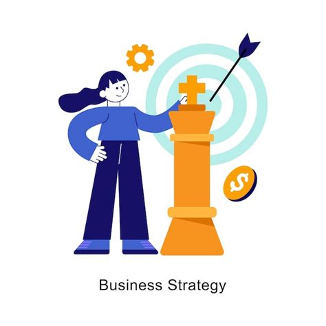 Premium Vector Business Strategy Abstract Concept Vector In A Flat