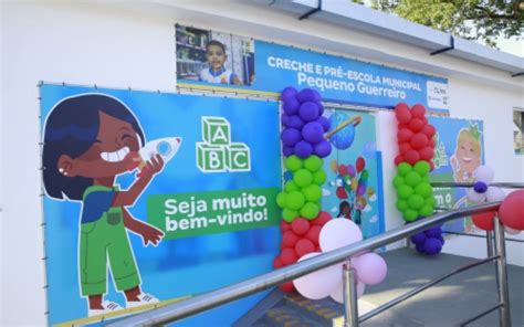 Caxias Inaugura Creche E Pr Escola Municipal Pequeno Guerreiro Duque