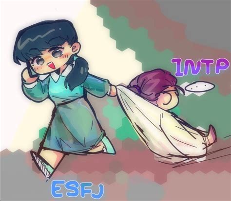 Mbti Fanart Of Esfj Esfj Intp Intj And Infj Mbti Character Infp Hot