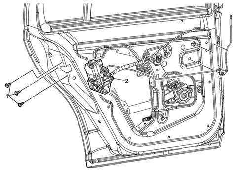 Rear Side Door Latch Body And Frame Chevrolet Cobalt Service And Repair Manual Cheviguide