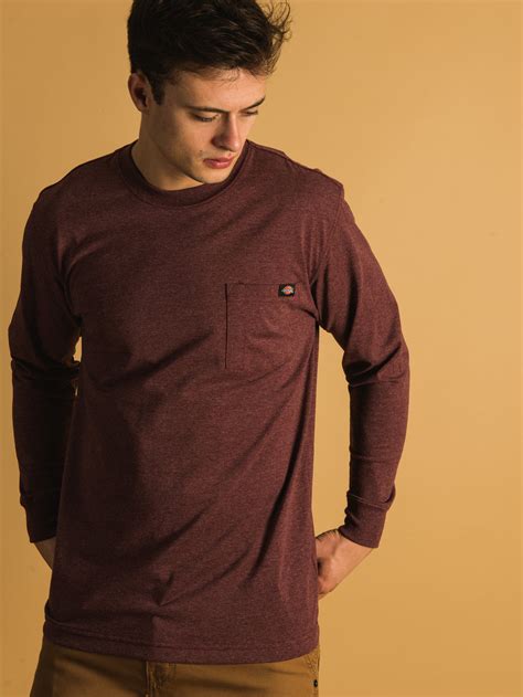 Dickies Heavyweight Long Sleeve Pocket T Shirt