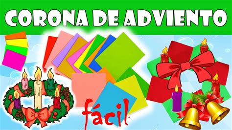 Como Hacer Una Corona De Adviento Manualidades Navide As Faciles