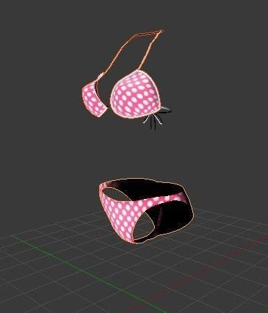 Bikini D Model CGTrader