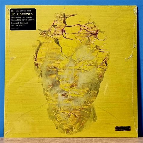 New Lp Ed Sheeran Subtract Limited Edition Yellow Opaque Vinyl