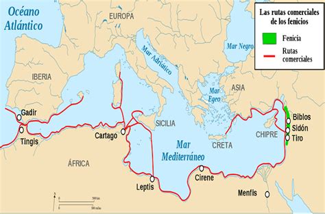 Cómo fue la expansión de las colonias fenicias por todo el territorio