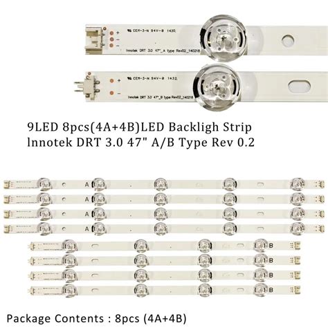 Cm Led Backlight Lamp Strip Leds For Lg Tv Innotek Drt