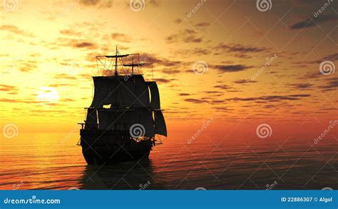 Sailing Sunset Stock Illustrations – 2,132 Sailing Sunset Stock ...