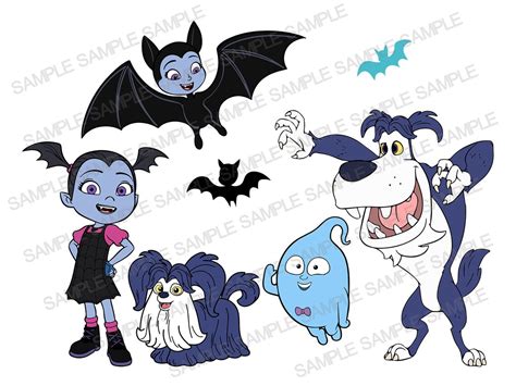 Vampirina Svg File Disney Vampirina Svg File Vampirina Etsy