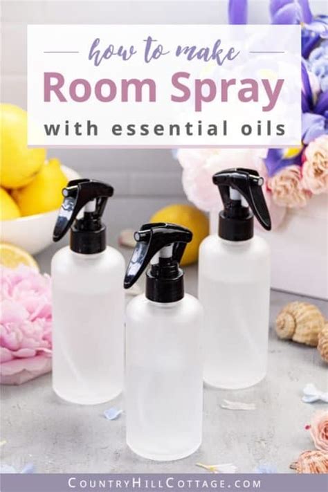 Homemade Room Spray With Essential Oils