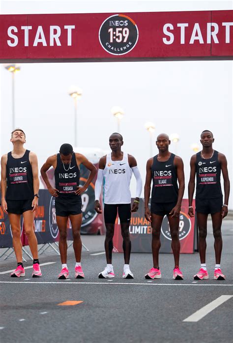 Fotos Eliud Kipchoge Primer Hombre En Bajar De Las Dos Horas En Un