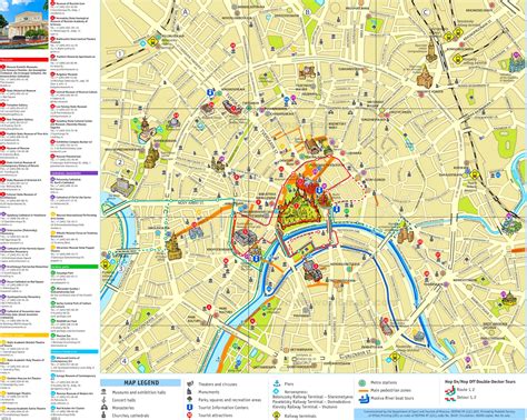 Moscow Map | Russia | Discover Moscow with Detailed Maps