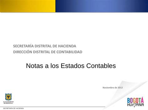 PDF Notas a los Estados Contables Secretaría de Hacienda