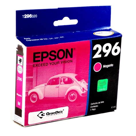 Cartucho De Tinta Epson T Magenta Original Em Ribeir O Preto