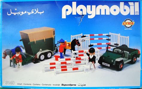 Playmobil Set: 3140-lyr - Jeep with horse trailer - Klickypedia