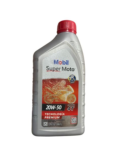 ACEITE MOBIL SUPER MOTO 4T 20W50 REFACCIONARIA AUTO SMART