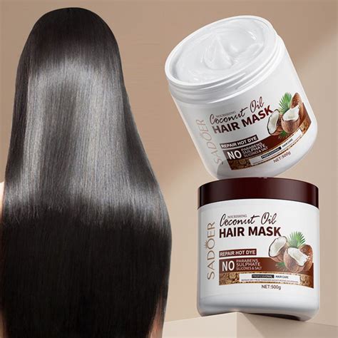 Sadoer Coconut Hair Mask Nourishing Creamsilk Conditioner And