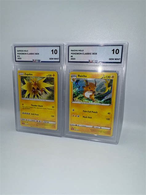 Wotc Pok Mon Graded Card Zapdos Holo Raichu Holo Pokemon Tcg