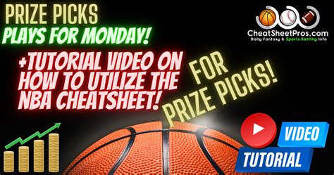 "Prize Picks" for NBA (1/30) & Tutorial Video how I use the NBA ...