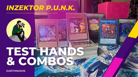 Yu Gi Oh Combos Inzektor P U N K Test Hands Combos For September