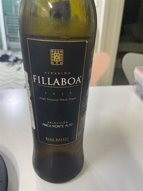 2016 Fillaboa Rías Baixas Selección Finca Monte Alto Spain Galicia