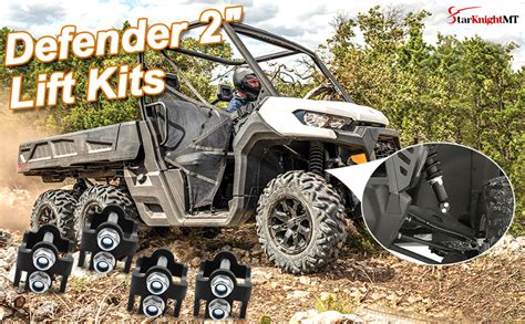 Starknightmt Utv Defender Lift Kit 2 Inch Lift Kit Brackets Compatible With Can Am Defender