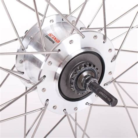 Shimano Nexus Achterwiel 28 X 1 3 8 7V Rollerbrake Zilver Kopen Bij HBS