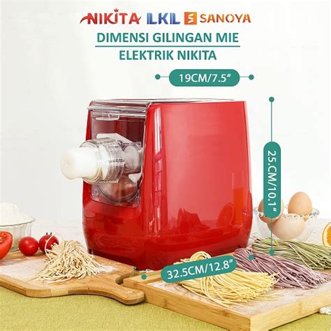 Jual Mesin Gilingan Mie Elektrik Otomatis Automatic Noodle Maker