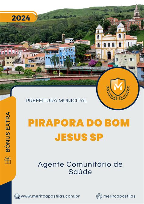 Apostila Agente Comunitário De Saúde Prefeitura De Pirapora Do Bom